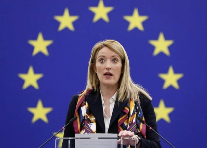 Presedintele Parlamentului European, Roberta Metsola, sustine deschiderea negocierilor de aderare la UE pentru Moldova si Ucraina: „Ne aflam in pragul unui alt moment istoric pentru Uniunea noastra” Presedintele Parlamentului European, Roberta Metsola, sustine deschiderea negocierilor de aderare la UE pentru Moldova si Ucraina: „Ne aflam in pragul unui alt moment istoric pentru Uniunea noastra”