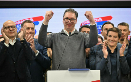 Partidul presedintelui Aleksandar Vucic a castigat alegerile parlamentare in Serbia. „Vom avea o majoritate absoluta” Partidul presedintelui Aleksandar Vucic a castigat alegerile parlamentare in Serbia. „Vom avea o majoritate absoluta”