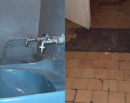 Dezastru la Spitalul de Psihiatrie din Orhei: Podea stricata, pereti jerpeliti si murdarie. Cum arata grupul sanitar de acolo - FOTO Dezastru la Spitalul de Psihiatrie din Orhei: Podea stricata, pereti jerpeliti si murdarie. Cum arata grupul sanitar de acolo - FOTO