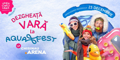 Lansarea Aquafest: primul parc acvatic de iarna se deschide pe 23 decembrie! Lansarea Aquafest: primul parc acvatic de iarna se deschide pe 23 decembrie!