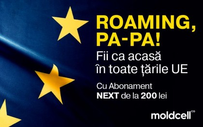 Roaming, Pa-Pa! Serviciul Roaming de la Moldcell, acum mai avantajos ca niciodata 