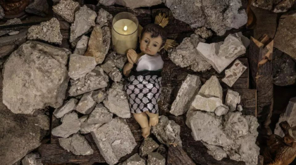 Sarbatorile de Craciun au fost anulate in Tara Sfanta, din cauza razboiului: „Daca Iisus s-ar fi nascut astazi, s-ar fi nascut sub ruine”