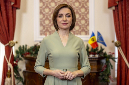 Maia Sandu, mesaj de Craciun: „In ciuda provocarilor, a razboiului de la hotarul nostru, sa ramanem de partea vietii si sa avem incredere in puterea binelui”