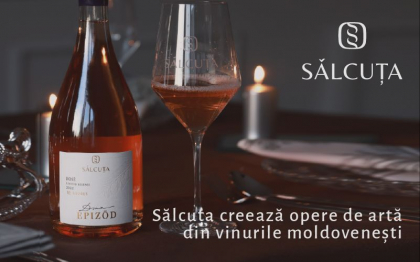 Salcuta creeaza opere de arta din vinurile moldovenesti