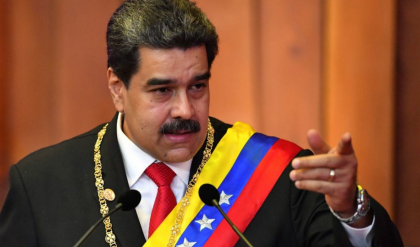 Nicolas Maduro anunta manevre militare „defensive” dupa trimiterea unei nave de razboi britanice in apropierea Guyanei