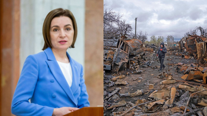 Maia Sandu, ingrijorata de ultimul atac al Rusiei asupra Ucrainei: „Agresiunea de astazi evidentiaza necesitatea urgenta de a intari capacitatile de aparare aeriana”