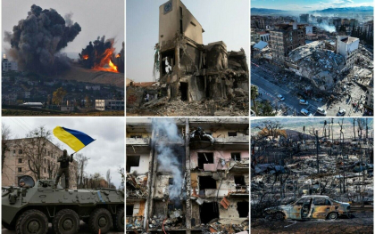 10 evenimente majore care au avut loc in 2023. Printre ele: cutremure devastatoare, incendii catastrofale si razboaie
