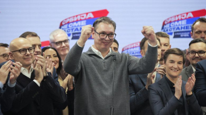Alegeri in Serbia: Victoria partidului presedintelui Vucic a fost confirmata oficial Alegeri in Serbia: Victoria partidului presedintelui Vucic a fost confirmata oficial