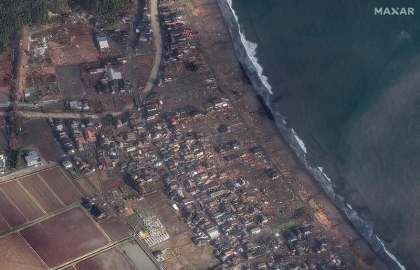 Inainte si dupa. Imaginile din satelit arata dimensiunea dezastrului dupa cutremurul din Japonia. Un nou bilant provizoriu al victimelor - FOTO Inainte si dupa. Imaginile din satelit arata dimensiunea dezastrului dupa cutremurul din Japonia. Un nou bilant provizoriu al victimelor - FOTO