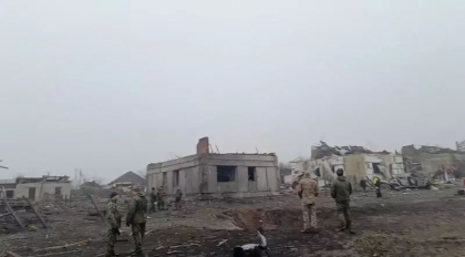 Rusia promite satenilor pe care i-a bombardat din greseala pe propriul teritoriu ca le va recladi casele - VIDEO