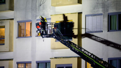 Incendiu violent la un spital din Germania, cu patru morti si mai multi raniti - GALERIE FOTO