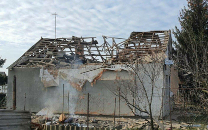 Bombardamentul Rusiei asupra localitatii Nikopol din Ucraina a ucis un civil si a ranit 2 persoane - FOTO Bombardamentul Rusiei asupra localitatii Nikopol din Ucraina a ucis un civil si a ranit 2 persoane - FOTO