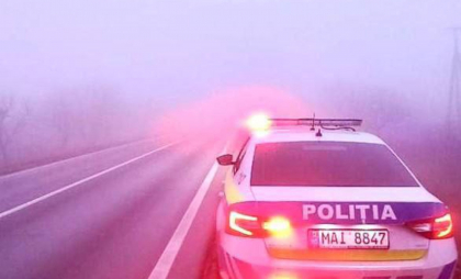 Atentie, soferi. S-a format ceata densa pe drumurile din tara, iar vizibilitatea este redusa - VIDEO
