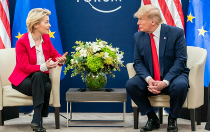 Donald Trump i-a spus Ursulei von der Leyen ca Statele Unite nu vor ajuta niciodata Europa, daca va fi atacata