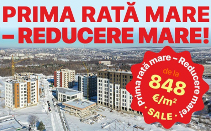 METROPOLIS. Cea mai buna stire a inceputului de an - Dvs reduceti pretul la apartament!

