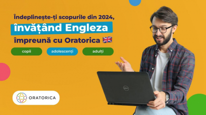 Indeplineste-ti scopurile din 2024 invatand engleza cu Oratorica Indeplineste-ti scopurile din 2024 invatand engleza cu Oratorica