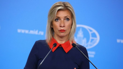 Maria Zaharova a comentat premiul pe care l-a primit Maia Sandu la Timisoara: „Colonizare hibrida sub masca integrarii europene” Maria Zaharova a comentat premiul pe care l-a primit Maia Sandu la Timisoara: „Colonizare hibrida sub masca integrarii europene”