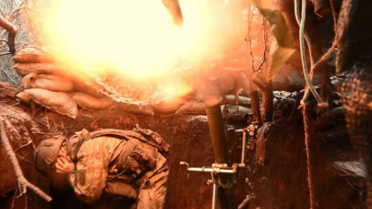 Carnagiu teribil suferit de soldatii rusi ce ataca la nord de Avdiivka - VIDEO