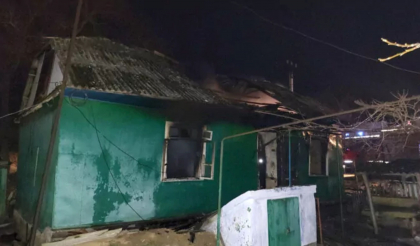 Incendiu tragic la Soroca. Un barbat a ars de viu in propria locuinta