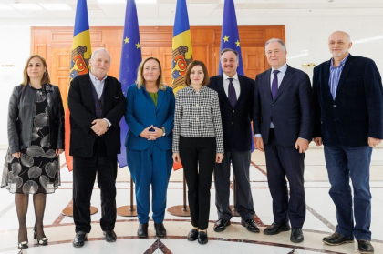 Sefa statului s-a intalnit cu membrii Comitetului Executiv al Fondului European pentru Democratie. Ce subiecte au fost abordate - FOTO