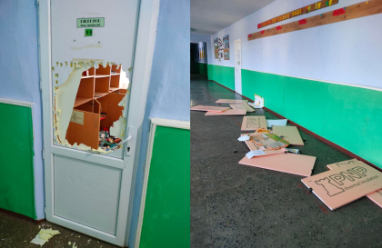 Gimnaziului Soltanesti din raionul Nisporeni - vandalizat: Au fost furate patru laptop-uri. Un adolescent - cercetat in stare de libertate - FOTO Gimnaziului Soltanesti din raionul Nisporeni - vandalizat: Au fost furate patru laptop-uri. Un adolescent - cercetat in stare de libertate - FOTO