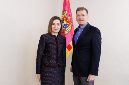 Procesele democratice din Moldova, dar si securitate regionala - subiectele discutate de sefa statului si experti din SUA - FOTO