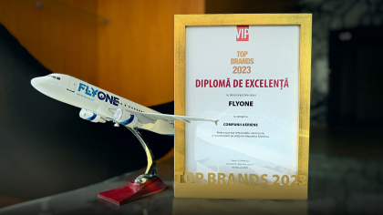 FLYONE: BRANDUL ANULUI 2023, CONFORM VIPMAGAZIN