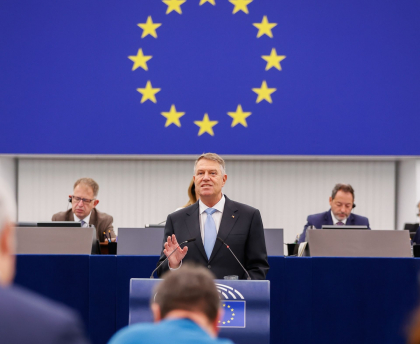Presedintele Romaniei, in Parlamentul European: „Vrem Moldova, Ucraina si Balcanii de Vest in Uniune? Atunci sa-i primim” Presedintele Romaniei, in Parlamentul European: „Vrem Moldova, Ucraina si Balcanii de Vest in Uniune? Atunci sa-i primim”