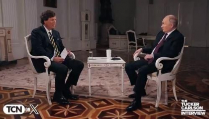 Tucker Carlson, interviu cu Vladimir Putin: Liderul de la Kremlin exclude o invazie a Poloniei sau a Letoniei. A discutat cu Bill Clinton despre aderarea Rusiei la NATO. „O infrangere in Ucraina e imposibila” - VIDEO