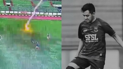 Un fotbalist a fost ucis de fulger in timpul unui meci, in Indonezia Un fotbalist a fost ucis de fulger in timpul unui meci, in Indonezia