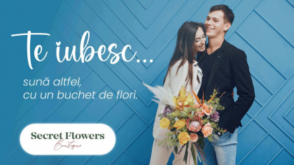 „Te iubesc” suna mai bine cu un buchet de flori. Comanda un buchet cu livrare in Chisinau de la Secretflowers.md