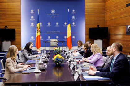 Viceprim-ministrul pentru Integrare Europeana, Cristina Gherasimov, se afla la Bucuresti. Ce a discutat cu ministrul Afacerilor Externe al Romaniei, Luminita Odobescu - FOTO Viceprim-ministrul pentru Integrare Europeana, Cristina Gherasimov, se afla la Bucuresti. Ce a discutat cu ministrul Afacerilor Externe al Romaniei, Luminita Odobescu - FOTO