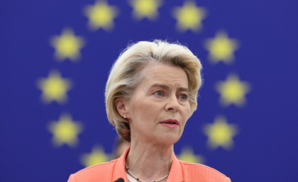 Ursula von der Leyen urmeaza sa-si anunte luni candidatura pentru un nou mandat la conducerea Comisiei Europene Ursula von der Leyen urmeaza sa-si anunte luni candidatura pentru un nou mandat la conducerea Comisiei Europene