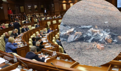 Subiectul fragmentelor de drona Shahed care au cazut la Vulcanesti - discutat la Parlament. Deputat BCS: „De ce radarul achizitionat recent nu a putut detecta drona in cauza”