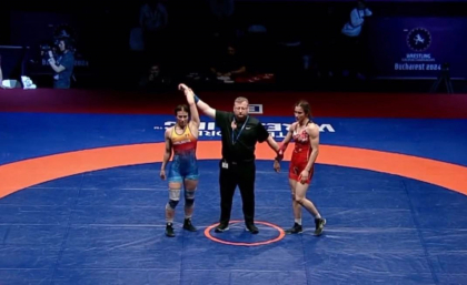 Irina Ringaci a obtinut medalia de bronz la Campionatul European de la Bucuresti - FOTO