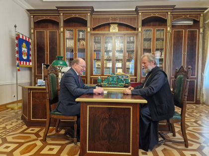 Mitropolitul Vladimir s-a intalnit cu Ambasadorul rus in Moldova, Oleg Vasnetov, la Resedinta mitropolitana din Chisinau. Ce subiecte au fost discutate - FOTO Mitropolitul Vladimir s-a intalnit cu Ambasadorul rus in Moldova, Oleg Vasnetov, la Resedinta mitropolitana din Chisinau. Ce subiecte au fost discutate - FOTO