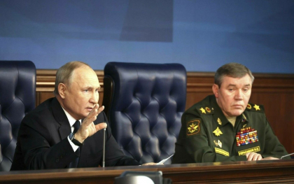 Putin promite ca va creste "capacitatea de a lovi" a fortelor de operatiuni speciale ale Rusiei
Putin promite ca va creste "capacitatea de a lovi" a fortelor de operatiuni speciale ale Rusiei