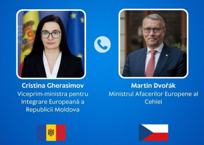 Viceprim-ministrul pentru Integrare Europeana a vorbit la telefon cu ministrul Afacerilor Europene al Cehiei. Agenda de integrare europeana - principalul subiect al discutiilor Viceprim-ministrul pentru Integrare Europeana a vorbit la telefon cu ministrul Afacerilor Europene al Cehiei. Agenda de integrare europeana - principalul subiect al discutiilor