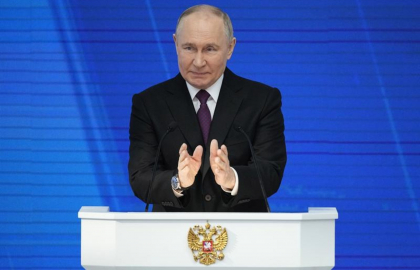 Vladimir Putin da asigurari ca Rusia nu intentioneaza sa atace Europa: „Occidentul minte. Noi intelegem ca vorbesc prostii”
Vladimir Putin da asigurari ca Rusia nu intentioneaza sa atace Europa: „Occidentul minte. Noi intelegem ca vorbesc prostii”
