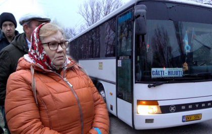 Fara transport interurban pe strazile din Balti. Zeci de pasageri, nemultumiti de decizia primariei orasului - VIDEO