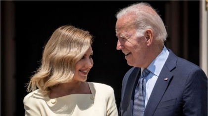 Sotia lui Zelenski a refuzat invitatia lui Biden de a asista la discursul Starea Uniunii. Motivul: ar fi stat langa vaduva lui Navalnii - FOTO