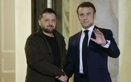 Criticat in Franta si de liderii Occidentului, Emmanuel Macron va vizita Ucraina "in urmatoarele saptamani"
