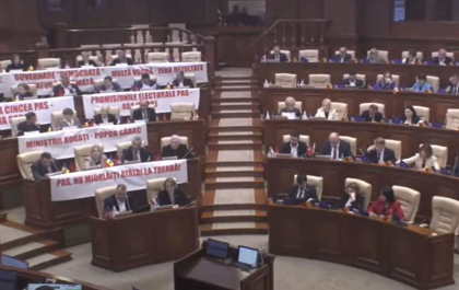 LIVE. Prim-ministrul tarii, Dorin Recean, a revenit in sedinta