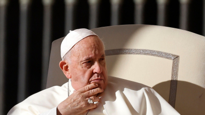 Papa Francisc face apel la „negociere” pentru a pune capat „ororii razboiului” din Ucraina si Gaza
Papa Francisc face apel la „negociere” pentru a pune capat „ororii razboiului” din Ucraina si Gaza