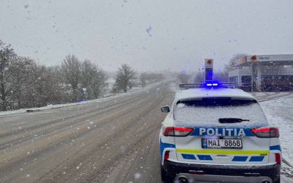 Ploaie si lapovita in tara. Politia solicita maxima prudenta in trafic - FOTO
