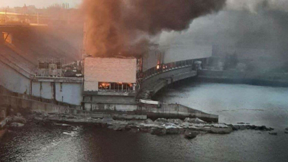 Rusia a lovit cu rachete sursa de alimentare cu energie electrica din Harkov. Au fost auzite peste 15 explozii - FOTO
