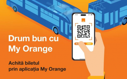 Acum la Orange poți achita biletul în transportul public prin aplicația My Orange Acum la Orange poți achita biletul în transportul public prin aplicația My Orange