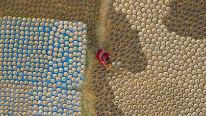 Ce se vede, de fapt, în această fotografie. Scene spectaculoase surprinse din dronă - FOTO