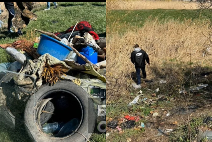 Înarmati cu saci și mănuși, elevii dintr-un liceu din Bălți au strâns gunoiul din zona râului Răut - VIDEO Înarmati cu saci și mănuși, elevii dintr-un liceu din Bălți au strâns gunoiul din zona râului Răut - VIDEO
