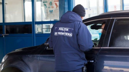 O mașină dată în căutare pe Interpol, identificată la trecerea frontierei: Șoferul ar fi închiriat-o din UE